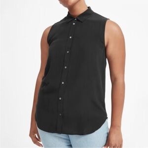 Everlane 100% Silk Sleeveless Top Size M